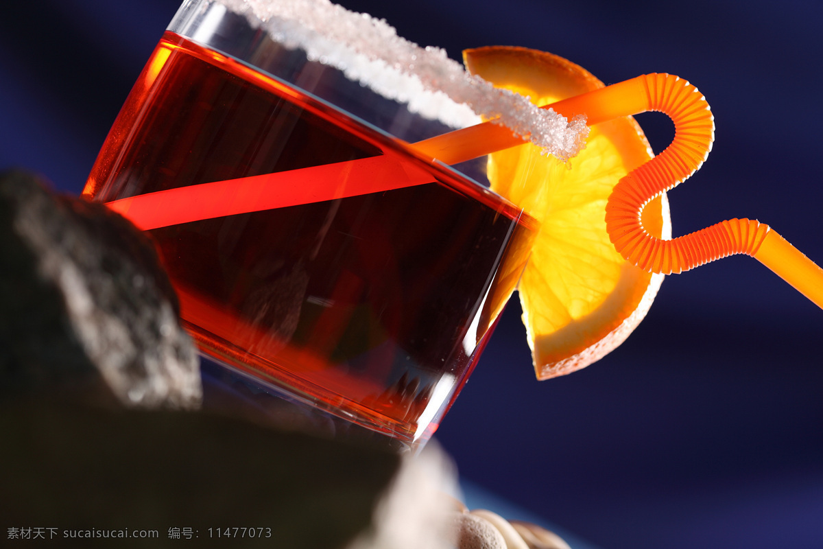 橙子 鸡尾酒 酒水摄影 玻璃杯子 酒杯 酒水饮料 鸡尾酒图片 餐饮美食