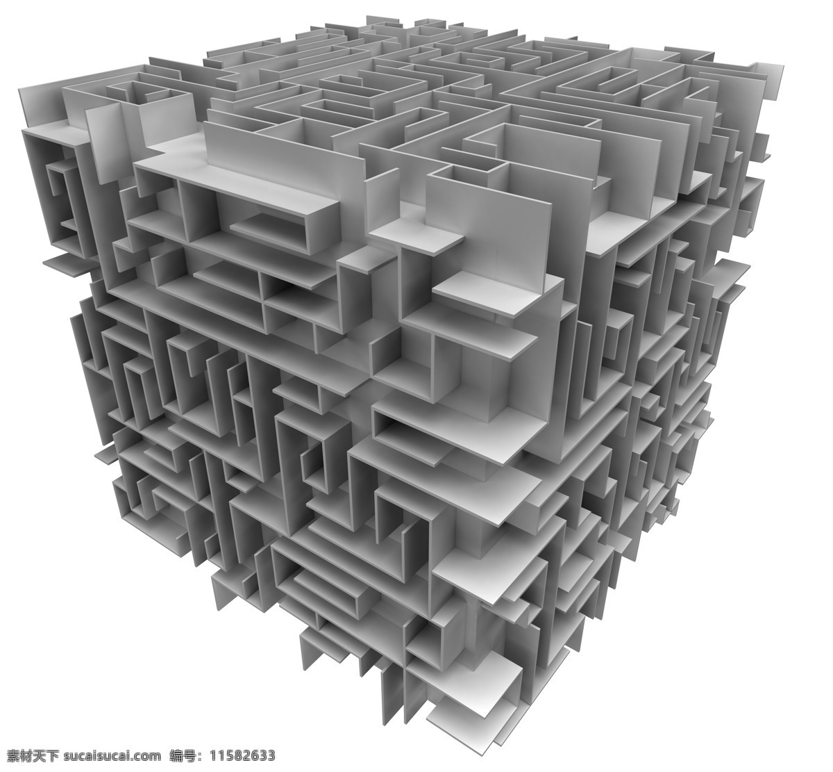 3d 迷宫 立方体 正方体 3d主题 3d作品 3d设计