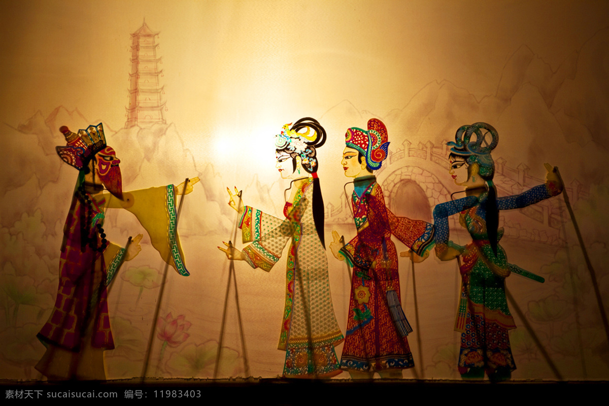 皮影戏 白蛇传 许仙 白素贞 皮影 中国传统文化 文化艺术 传统文化
