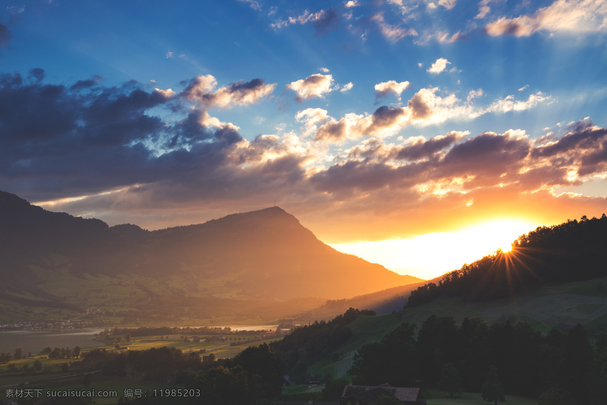 高清 壁纸 晚霞 山峰 高清壁纸 桌面 自然风光 风景 大自然 背景 夕阳 白云 蓝天 夜景 自然景观 山水风景