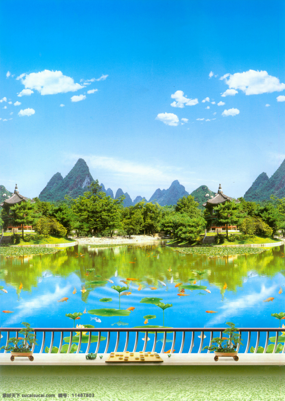 池塘 风景名胜 荷花荷叶 凉亭 棋盘 山水 山水风景 山水风景画 风景画 设计素材 模板下载 园林风光 象棋 树木 自然景观 摄影图库 自然风光 设计图库 装饰素材