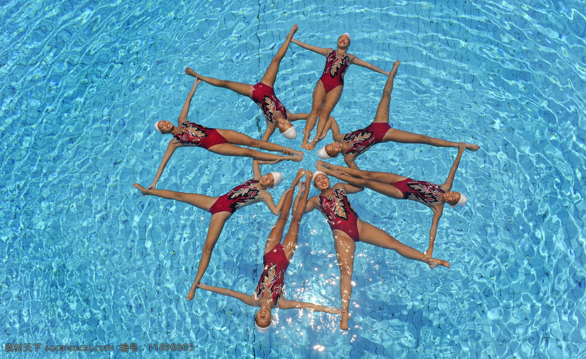 花样游泳 世锦赛 特写 游泳池 高清 运动摄影 精美 壁纸 大图 运动 特集 体育运动 文化艺术