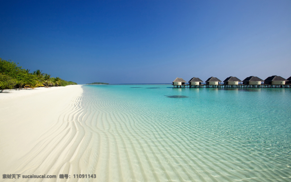 马尔代夫海滩 马尔代夫 海滩 肯尼呼啦岛 漂亮的海滩 蓝天 碧水 旅游摄影 国外旅游