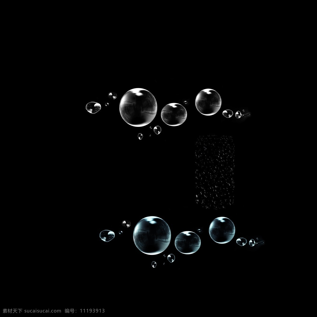 水滴 泡泡 泡沫 梦幻气泡 彩色气泡 水滴水珠素材 详情页 分层