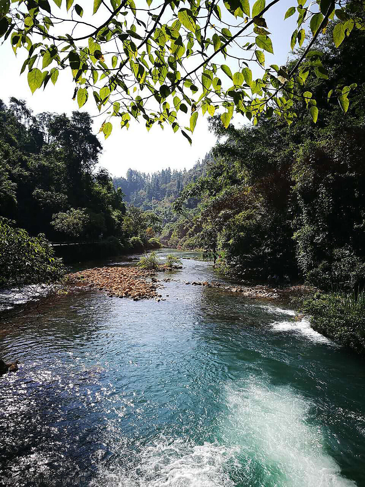 水面 贵州 小 七 孔 风景区