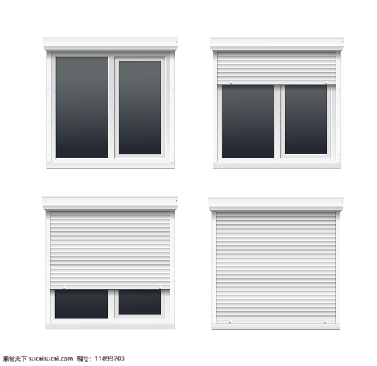 窗户 窗帘 矢量 幕布 矢量窗户 窗户设计 家居装饰 高清图片
