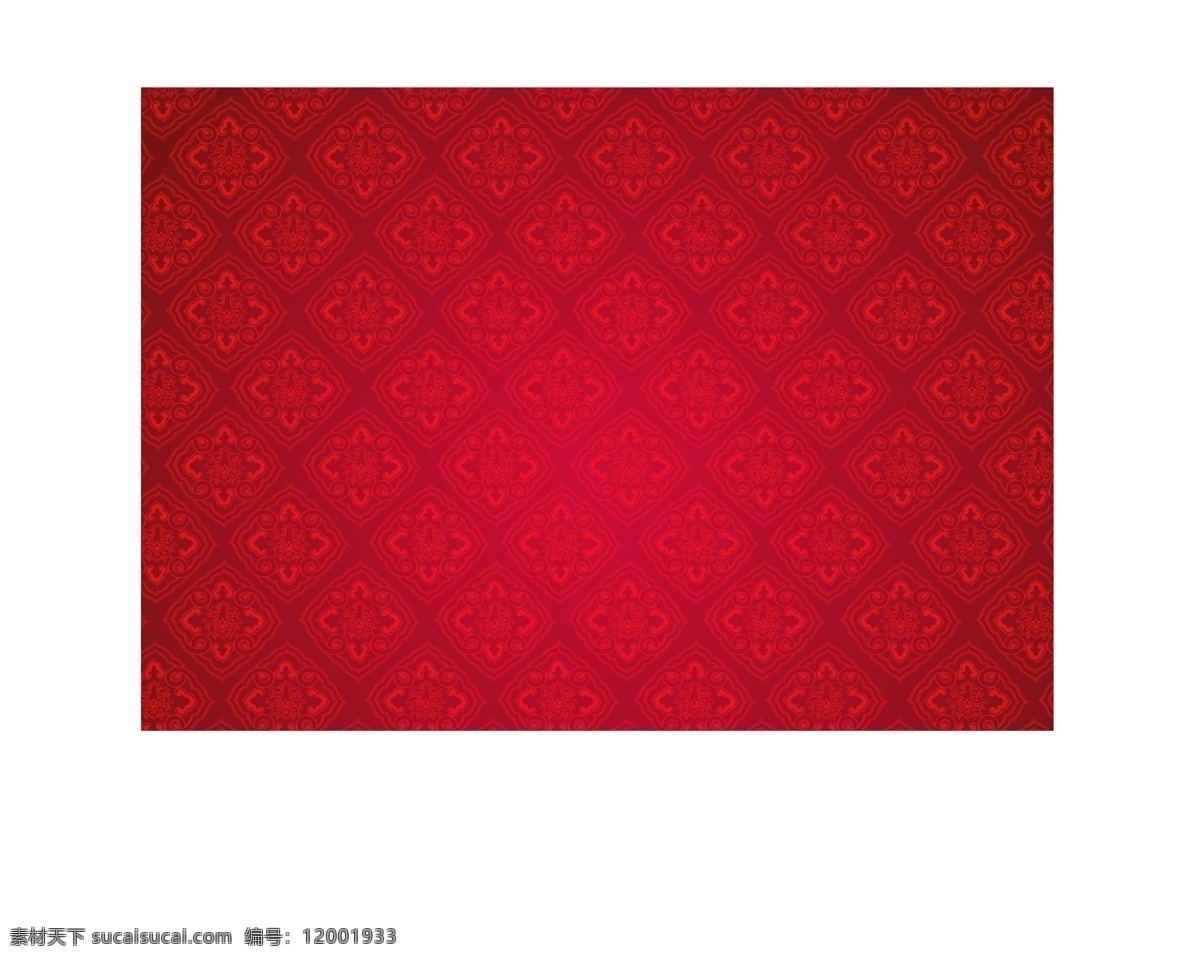中式 复古 菱形 图案 背景 图 矢量图 中式复古风 大红色 菱形图案 背景图 矢量素材