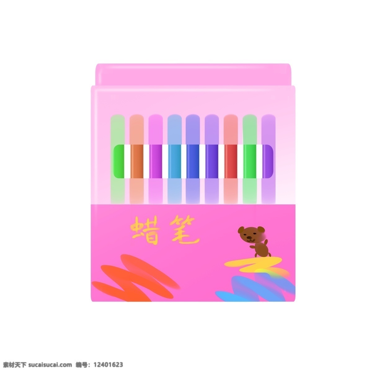 美丽 画笔 卡通 插画 美丽的画笔 卡通的插画 笔的插画 写字用笔 学习用品 文具的笔 好看的画笔