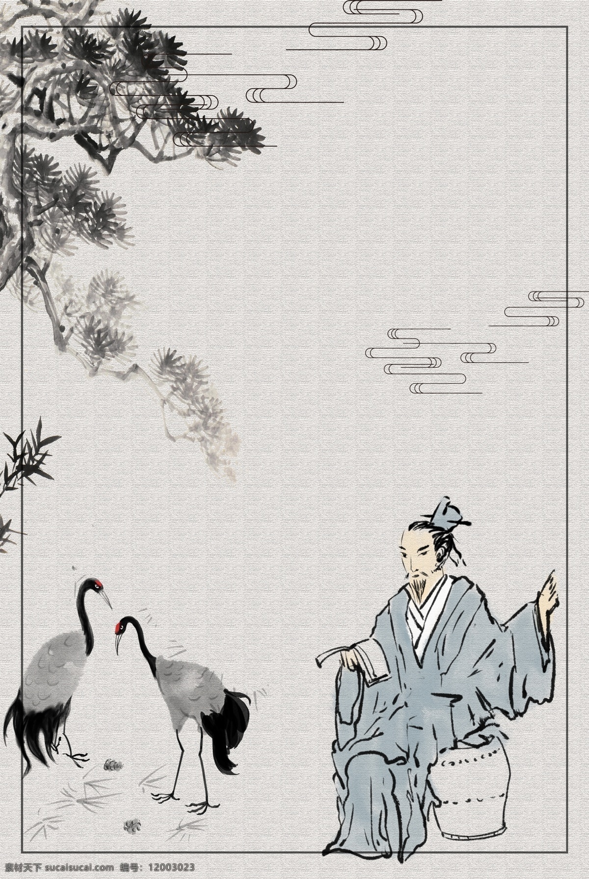 中国 风 水墨 禅意 海报 背景 简约 艺术 禅 意境 字体设计 创意海报 线条 墙面挂画 文化
