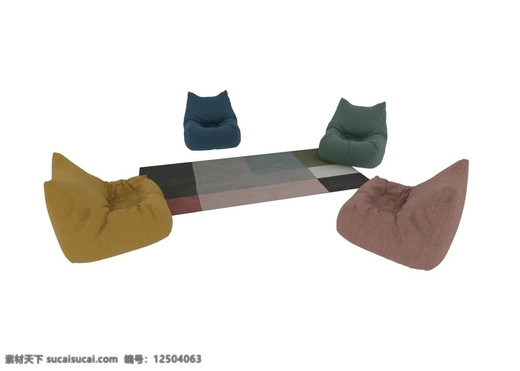 懒人 沙发 3d 模型 懒人沙发3d 懒人沙发模型 沙发3d模型 懒人沙发 3d作品 3d设计 max