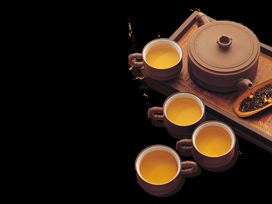 雅致 风格 褐色 茶具 产品 实物 茶道 木制夹子 深色茶杯 深色茶壶