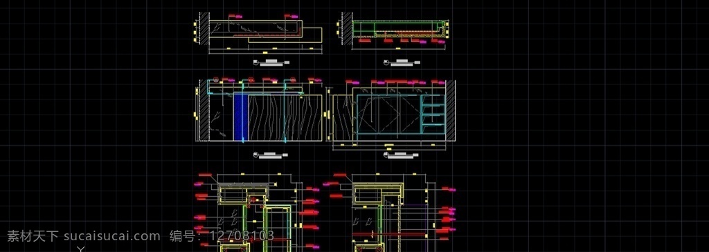 水 吧台 详图 节点 工装cad cad图库 环境设计 吧台节点 吧台cad 施工图纸 dwg