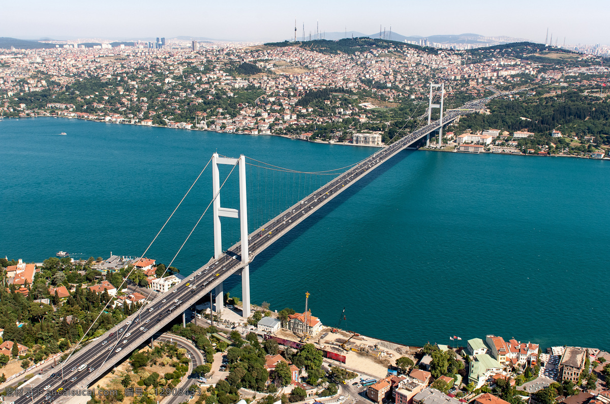 伊斯坦布尔 大桥 风景 大桥风景 土耳其风光 土耳其 旅游景点 美丽风景 美丽景色 风景摄影 桥 城市风光 环境家居 白色