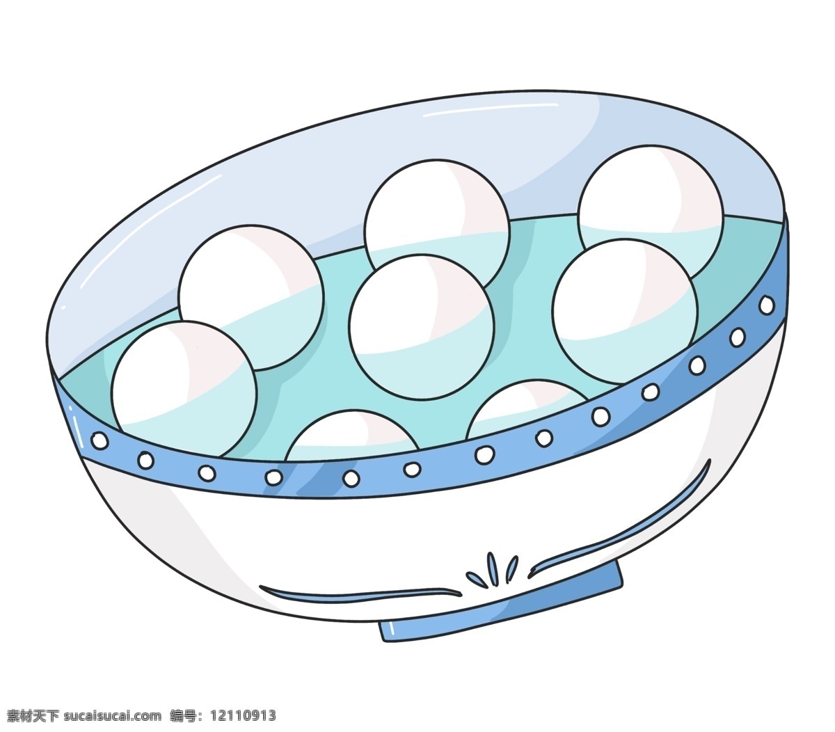 白色 汤圆 装饰 插画 白色的汤圆 营养汤圆 美味的汤圆 汤圆装饰 汤圆插画 立体汤圆 卡通汤圆