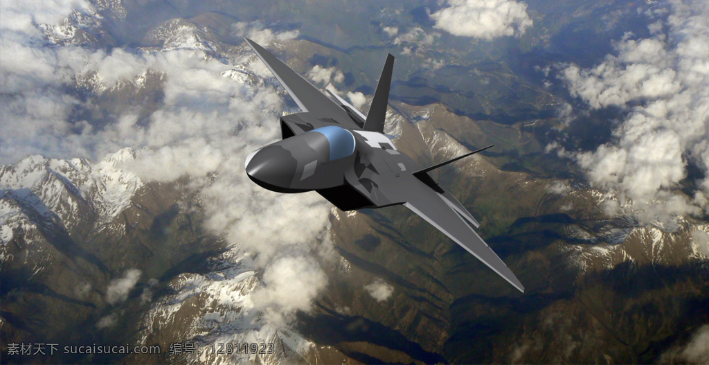 f22 猛禽 超级 空气 美国 战斗机 f2222 力 巡航 喷射 隐形飞机 3d模型素材 建筑模型