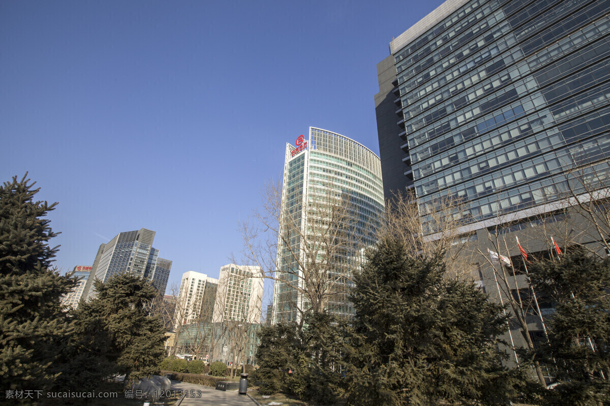 北京 高楼大厦 国内旅游 建筑 建筑摄影 金融 蓝天 旅游 金融街 中国联通 绿树 首都 旅游摄影 北京金融街 矢量图 现代科技