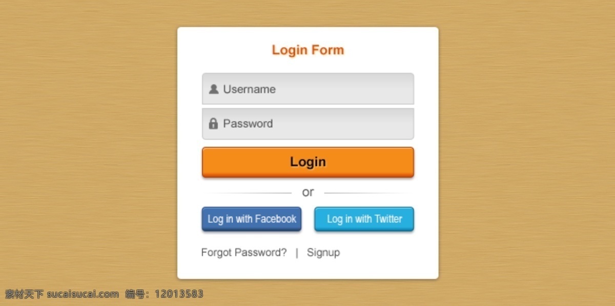 清新 登陆 框 分层 按钮 登陆框 密码 erik0723 psd源文件