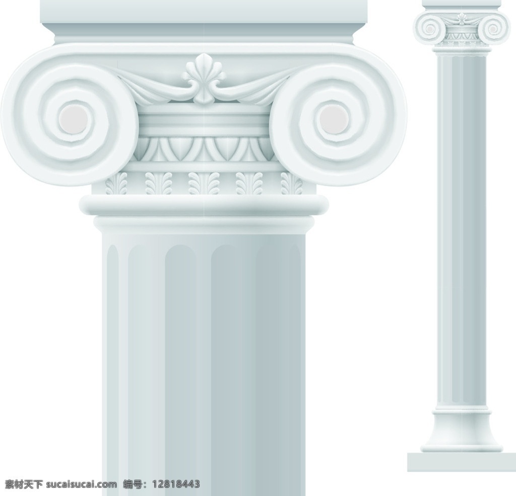 罗马柱 欧式罗马柱 罗马柱矢量 装饰框 欧式框 框 欧式花纹 底纹边框 花边花纹