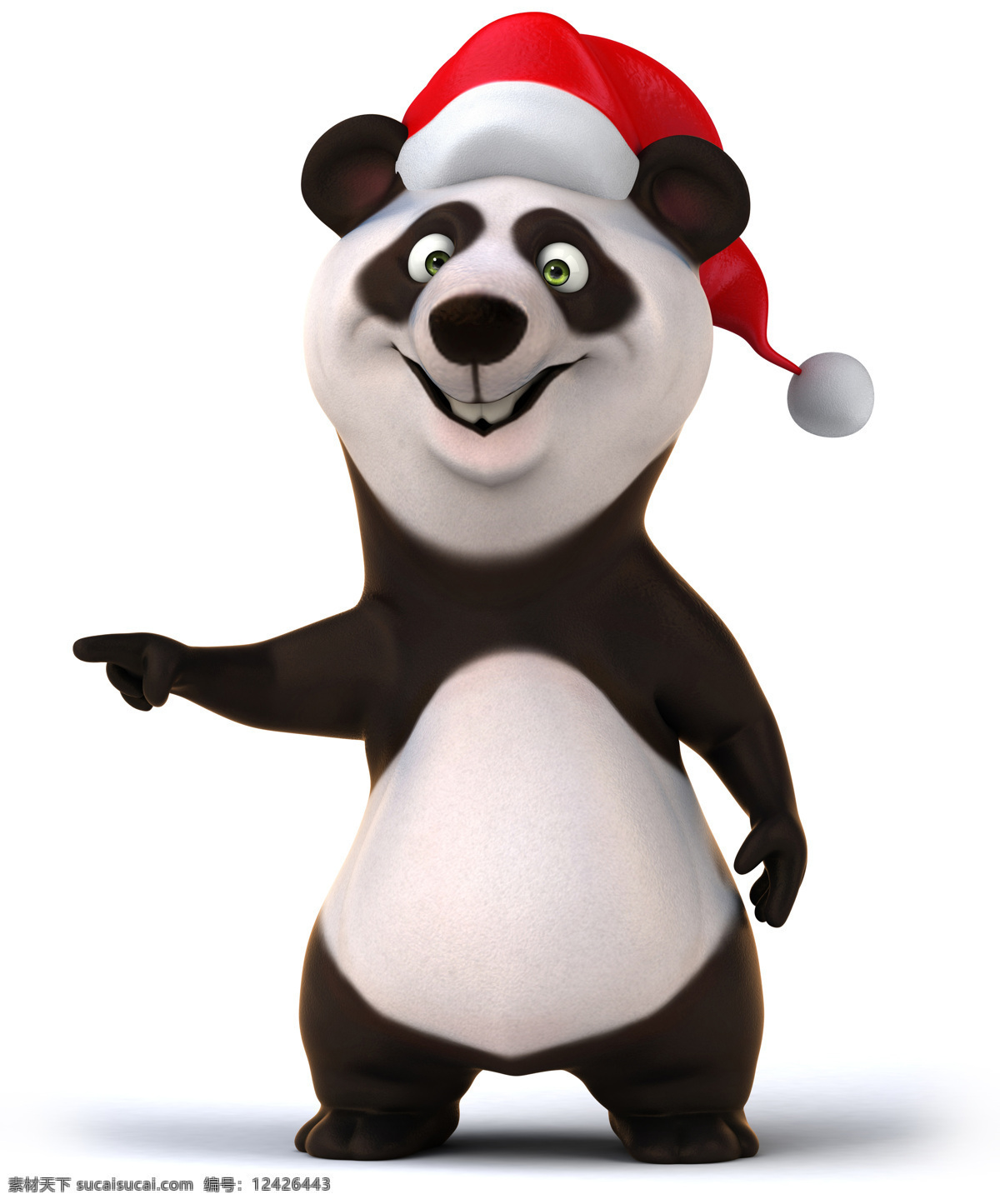带 圣诞 帽子 的卡 通 熊猫 卡通熊猫 圣诞帽 动物 宠物 圣诞节 圣诞素材 节日素材 陆地动物 生物世界 猫咪图片