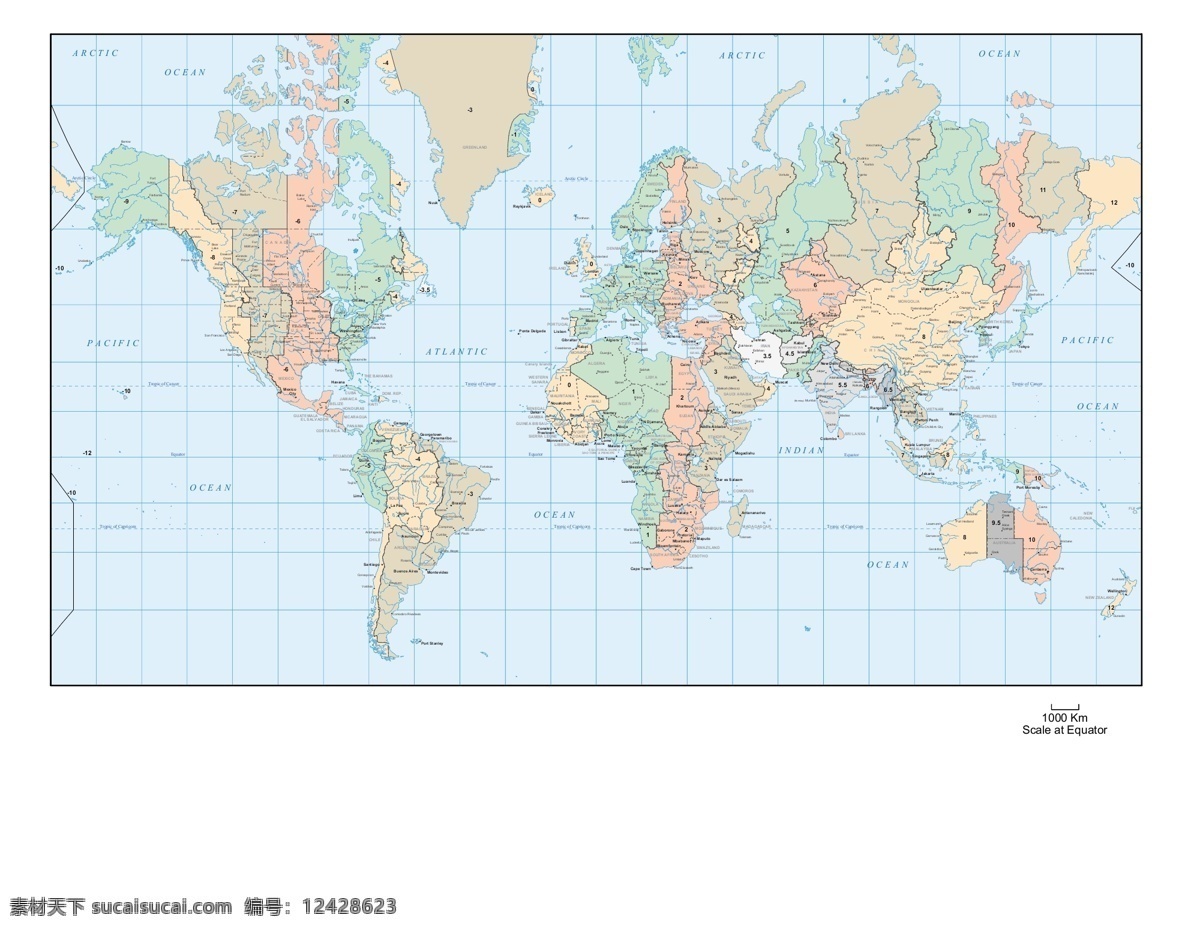 世界地图素材 地图 世界地图 世界 贸易素材