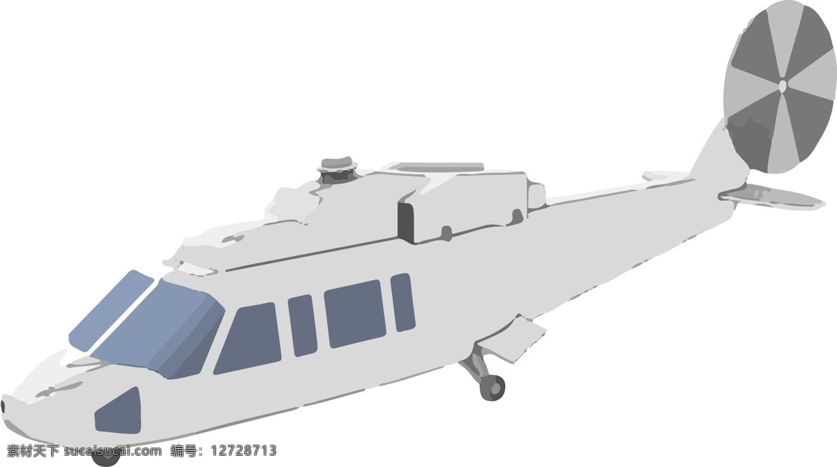 简约 飞机模型 元素 飞机 模型 玩具 图形 直升机