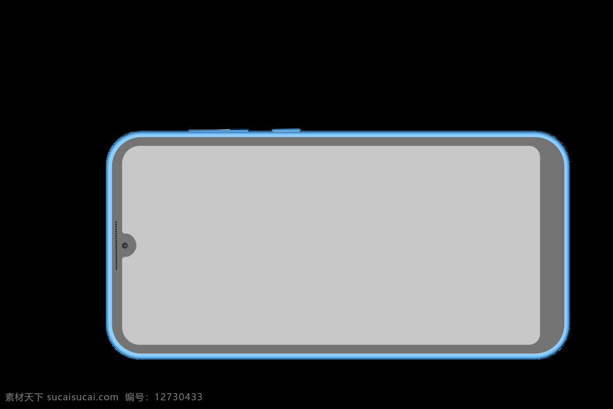 蓝色 3d 全面 屏 手机 蓝色手机 全面屏手机 苹果手机 华为手机 手机模型 iphonexp iphonex 样机