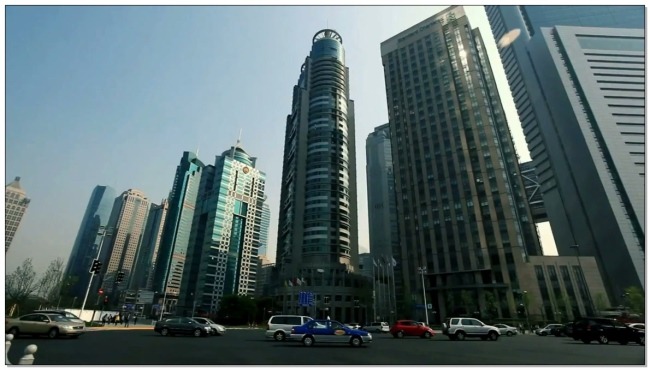 城市 车流 高楼 视频 商业 白天 视频素材 动态视频素材