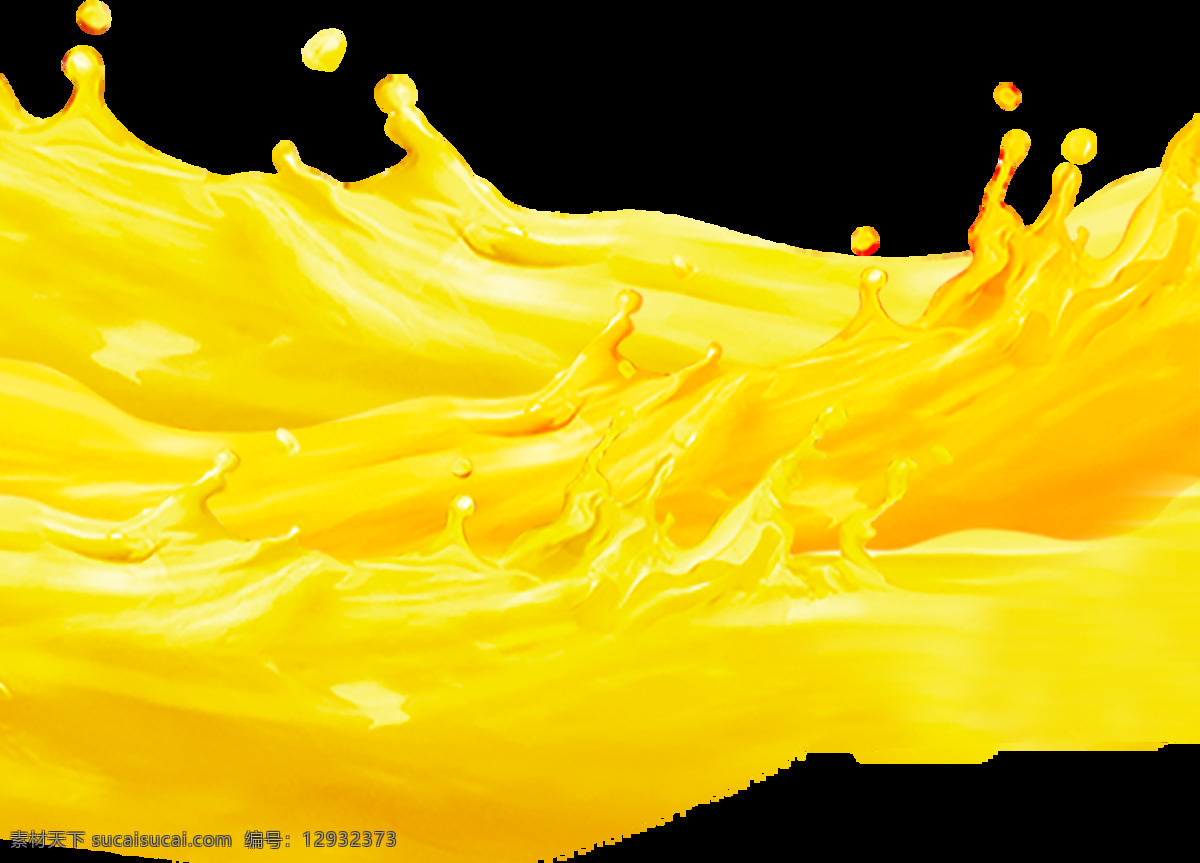 小 清新 黄色 果汁 翻滚 元素 卡通 小清新 黄色果汁 透明元素 手绘 翻滚的果汁 png元素 免抠元素