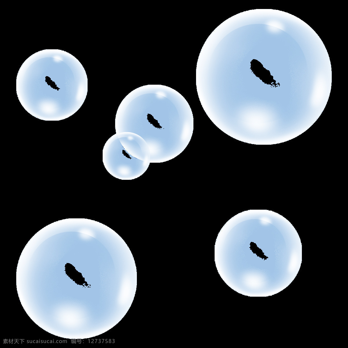 免抠图 设计元素 宣传单元素 海报元素 水泡 水珠