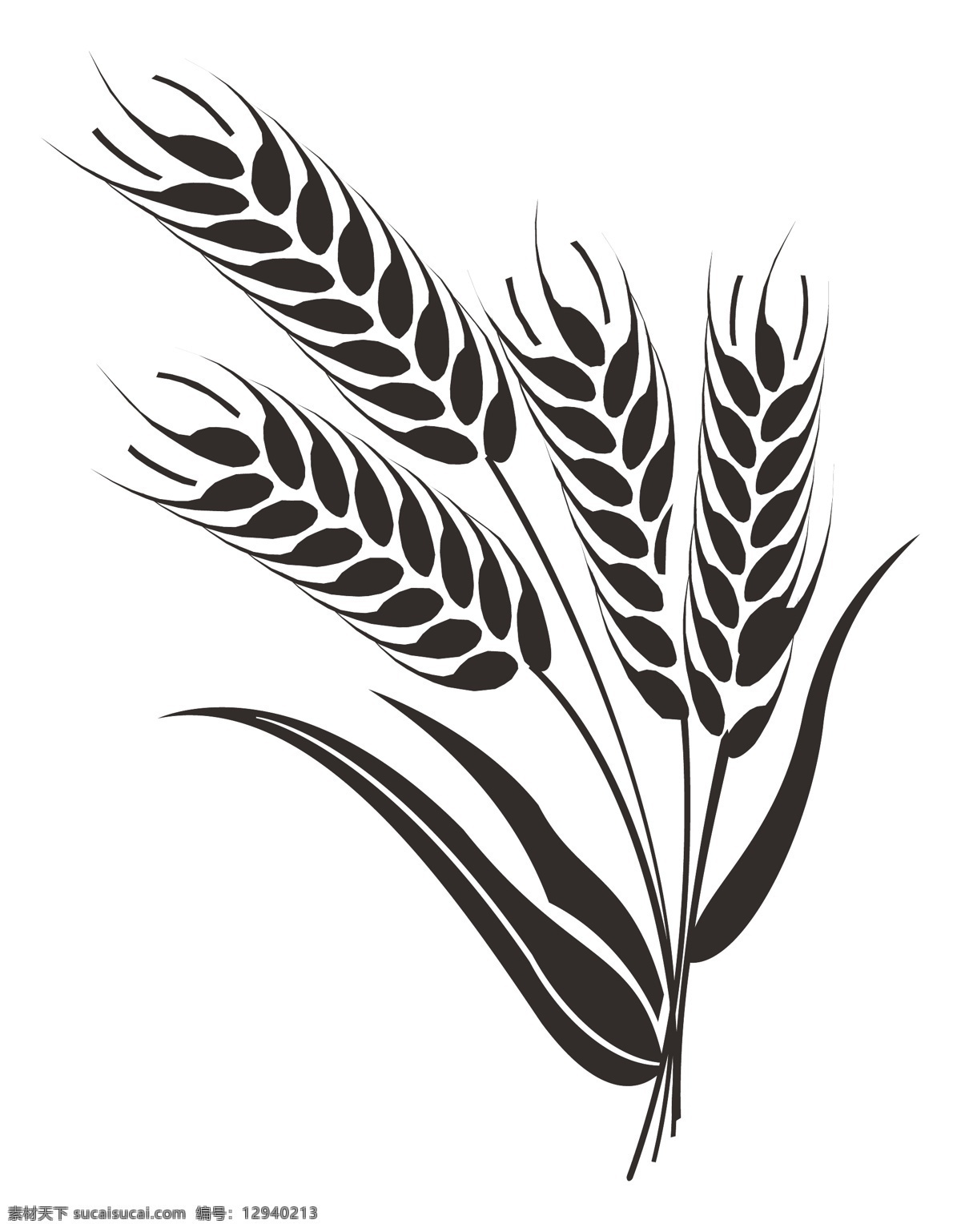 麦穗图片 麦穗 麦子 植物 粮食 小麦 卡通动物 卡通设计