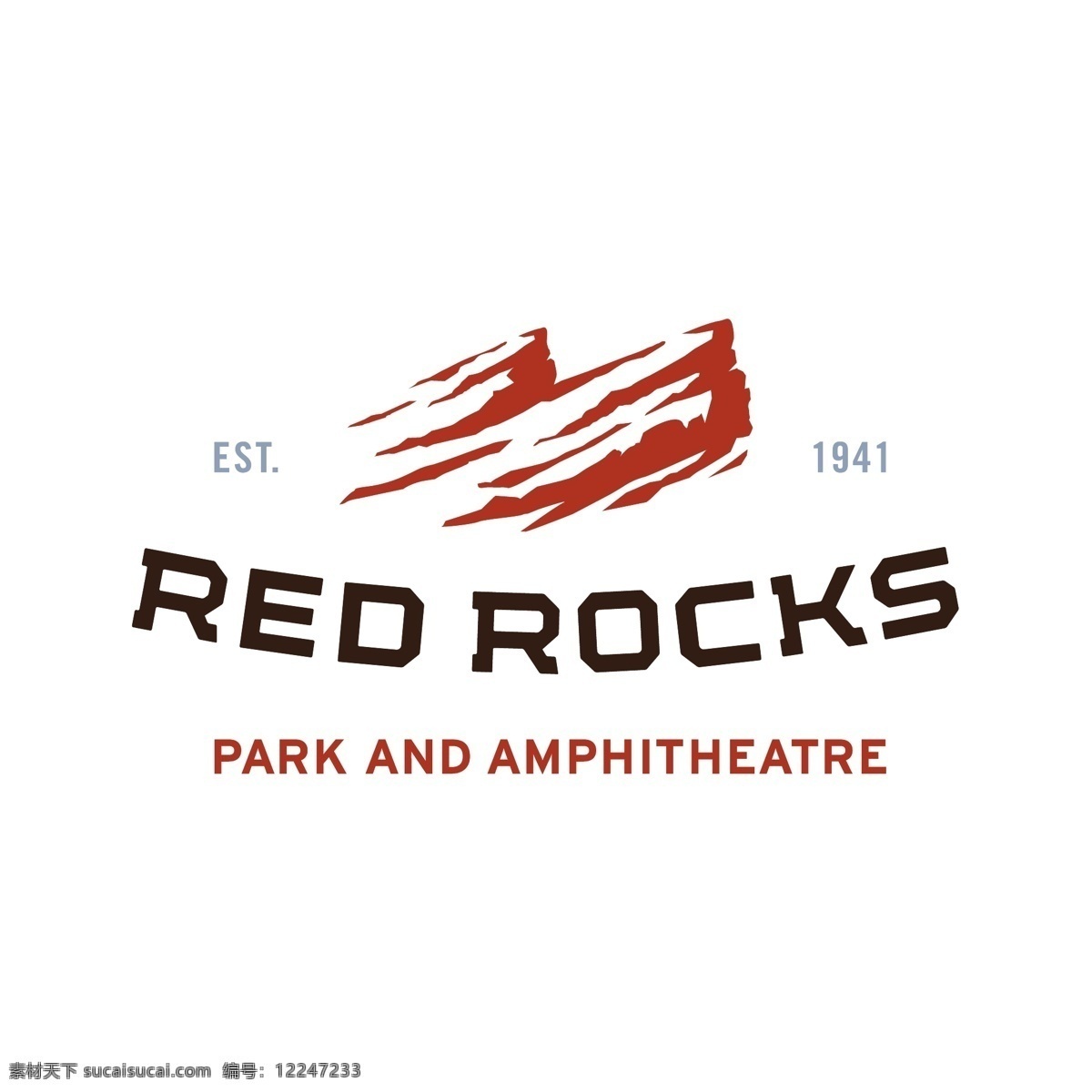 红色 岩石 矢量标志下载 免费矢量标识 商标 品牌标识 标识 矢量 免费 品牌 公司 白色