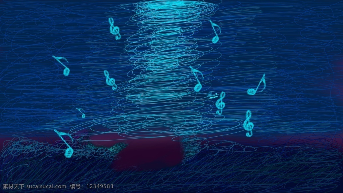 线圈 印象 抽象 音符 音乐会 背景 手绘 创意 背景素材 卡通背景 线圈印象 音乐会背景 广告背景 psd背景 背景展板 手绘背景