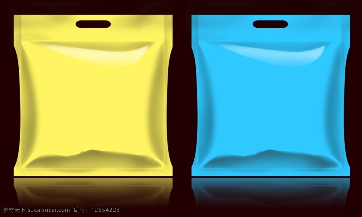 塑料袋 效果 模板 包装袋 密封袋 逼真 食品袋 袋装 袋 分层设计 分层 源文件
