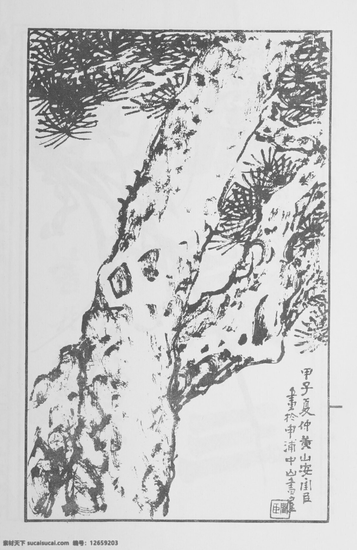 花卉画 中国画 当代 名画 大观 正 集 设计素材 花鸟画篇 中国画篇 书画美术 白色