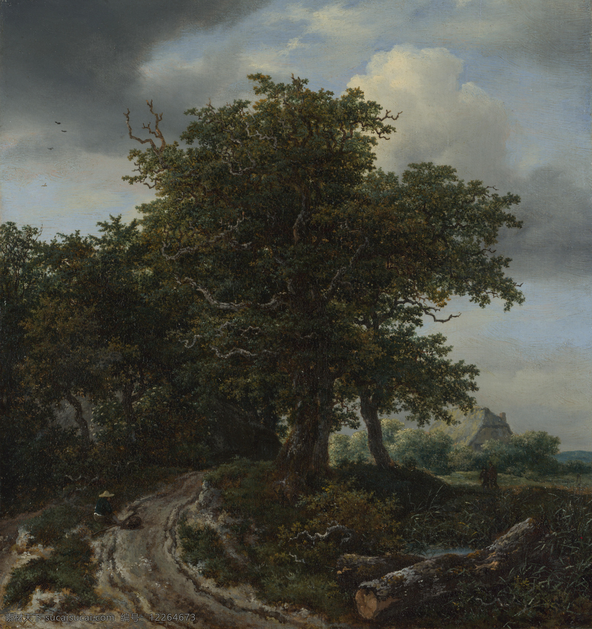 壁画 风景油画 绘画书法 精品 美术 名画 欧洲油画 一个 蜿蜒 马路 小屋设计素材 小屋模板下载 小屋 油画 珍藏 装饰画 精美油画 名作 艺术品 欧式绘画 文化艺术 装饰素材