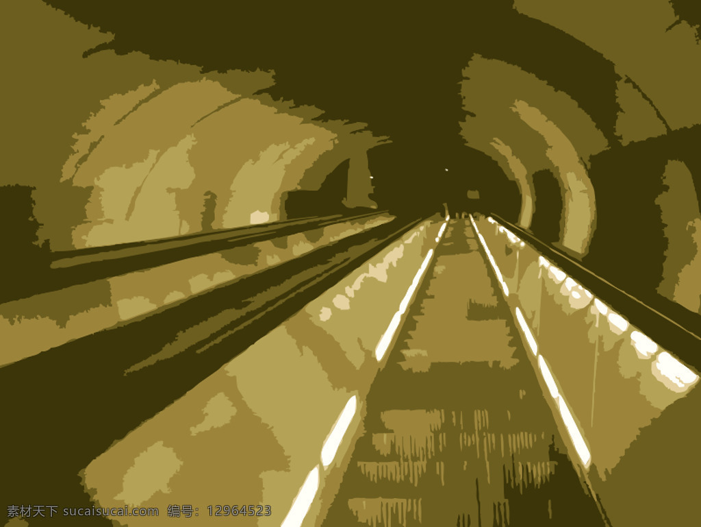 华盛顿 地铁站 背景 扫描 颜色 艺术 autotrace 追溯到 矢量 插画集