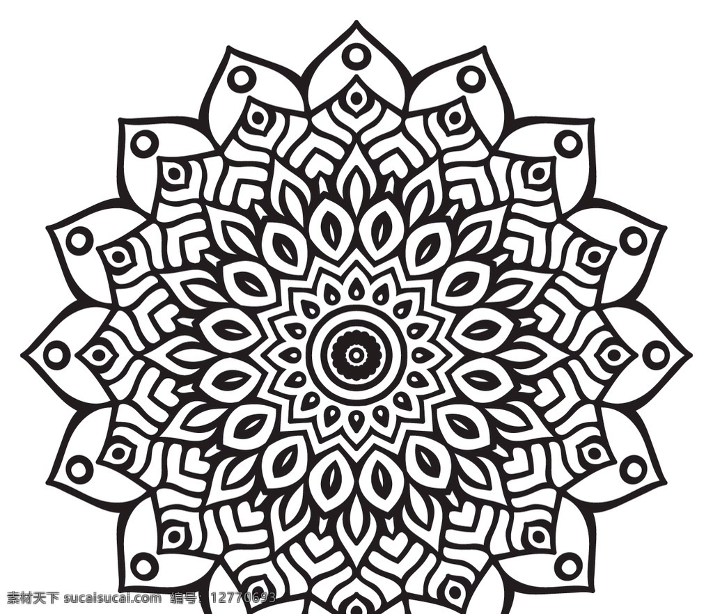 曼陀罗 背景 花卉 抽象 装饰 阿拉伯语 印度 形状 伊斯兰教 东方 符号 华丽 精神