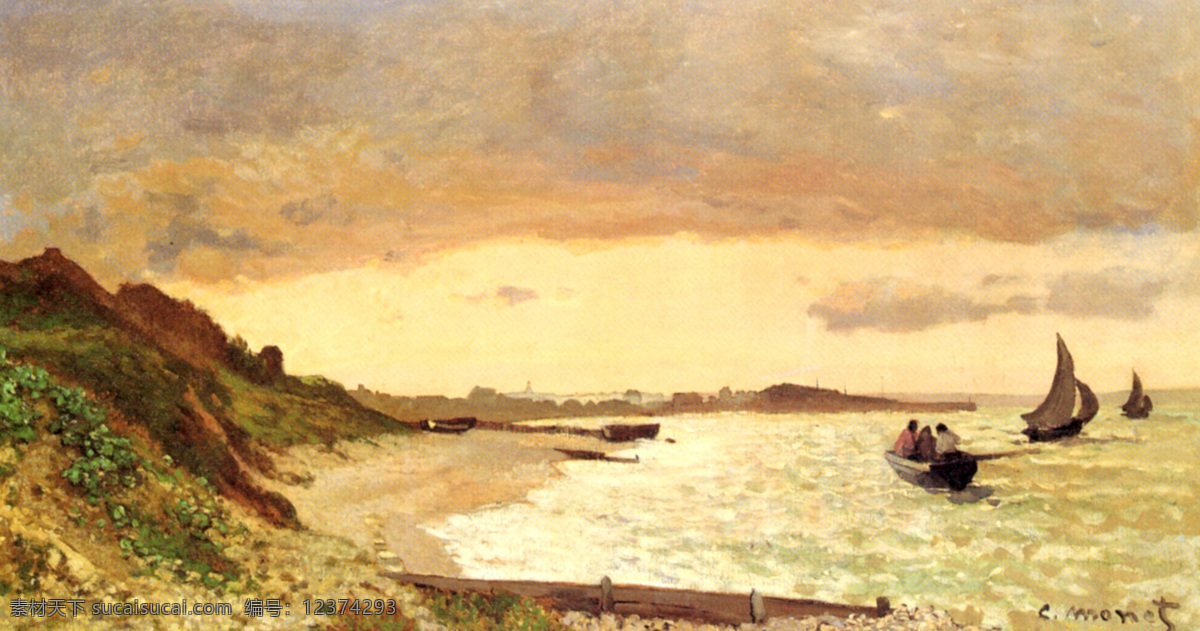 白云 大海 风景 风景油画 海岸 海边 海洋 绘画书法 印象派 油画 设计素材 模板下载 印象派油画 欧美油画 英国 英国油画 油画作品 油画风景 欧洲油画 大师作品 当代 艺术家 作品 画家作品 西方油画 经典油画 天空 树木 植物 人物 小船 二 文化艺术 装饰素材
