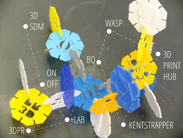 如何 使用 octons 建设 游戏 说明 网络 连接 八角 3d打印模型 游戏玩具模型 constructiongame 个性化