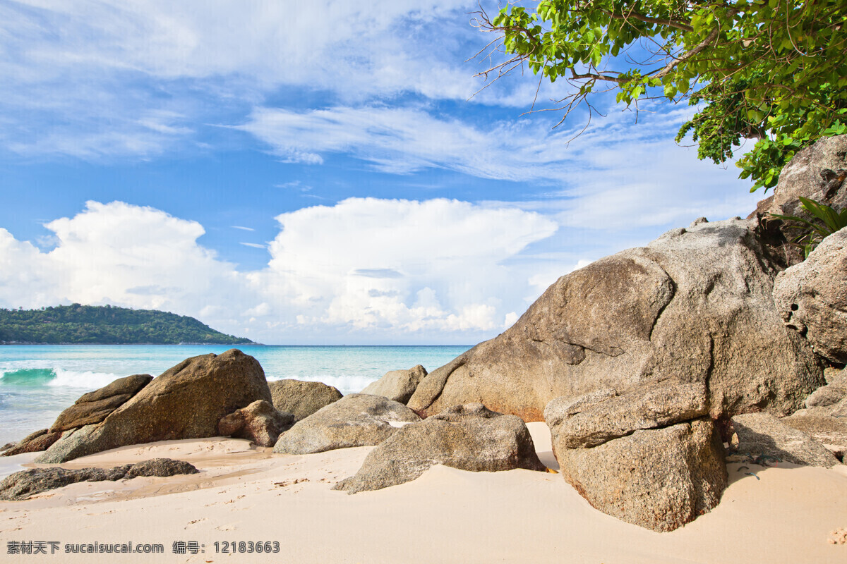 美丽 海滩 岩石 风景 海岸风光 沙滩 美丽风景 大海风景 海洋风景 美丽景色 风景摄影 海洋海边 自然景观 白色