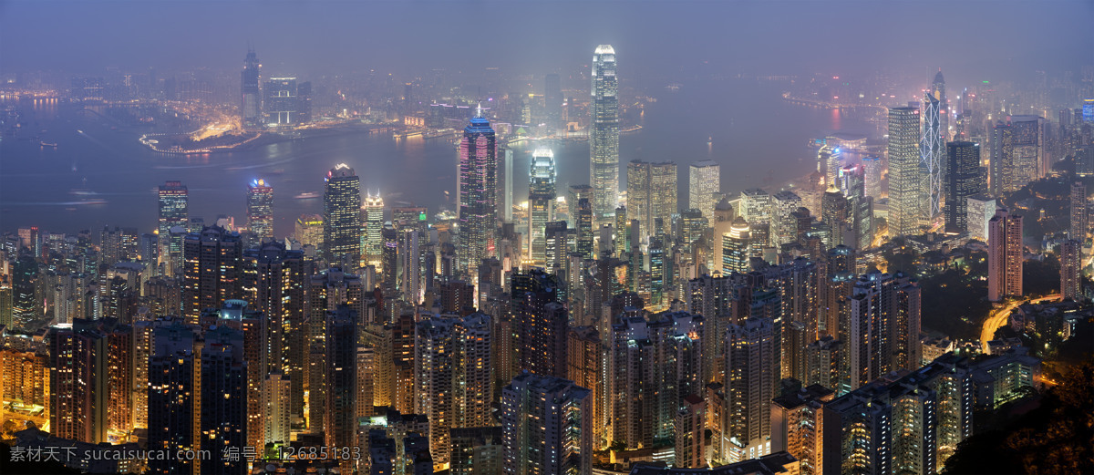 香港 香港夜景 夜景 城市 城市夜景 香港岛 维多利亚山 中国 城市摄影 建筑聚落 旅游摄影 人文景观