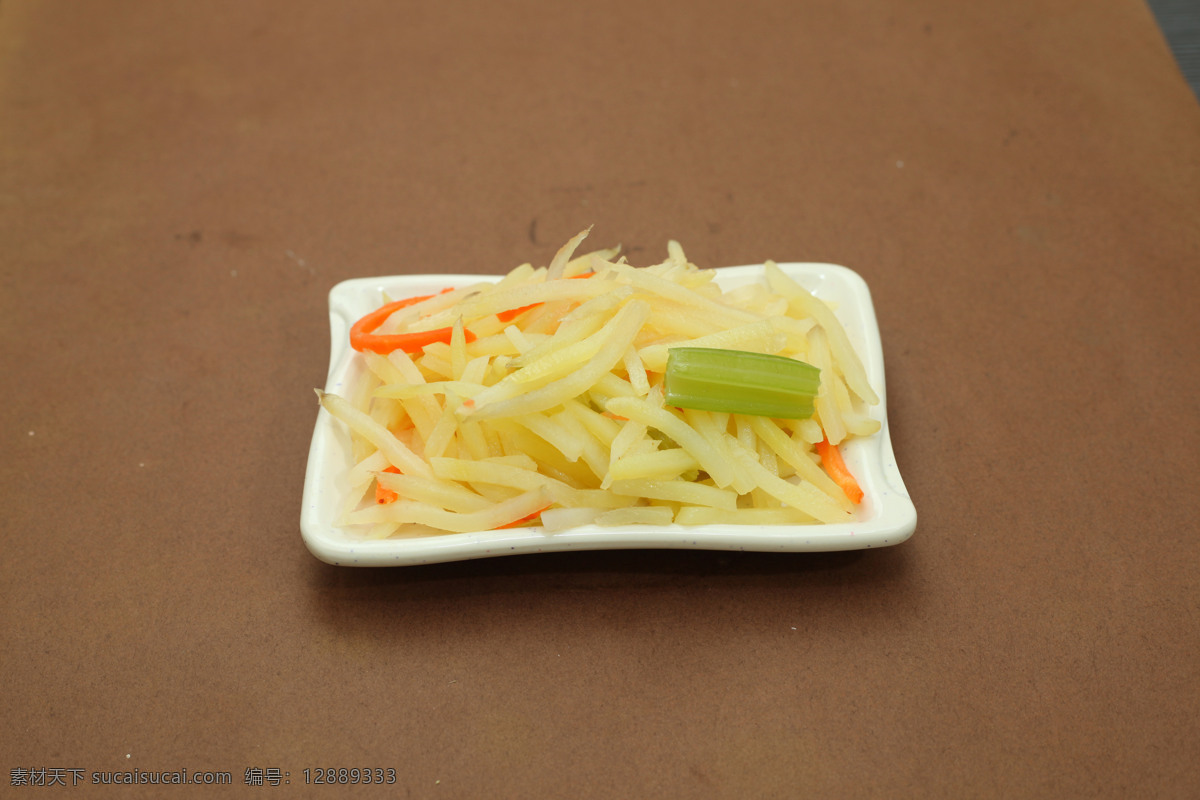 凉拌土豆丝 土豆丝 小凉菜 中华名小吃 可口凉菜 可口美味 特色小吃 餐饮美食 传统美食