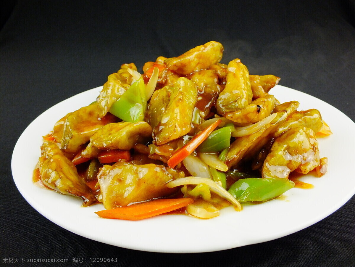 肉段烧茄子 肉段 茄子 烧 炒菜 辽菜 东北菜 餐饮美食 传统美食
