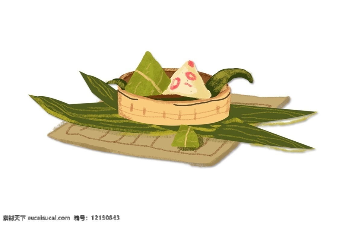 粽子叶子 粽子 叶子 食物