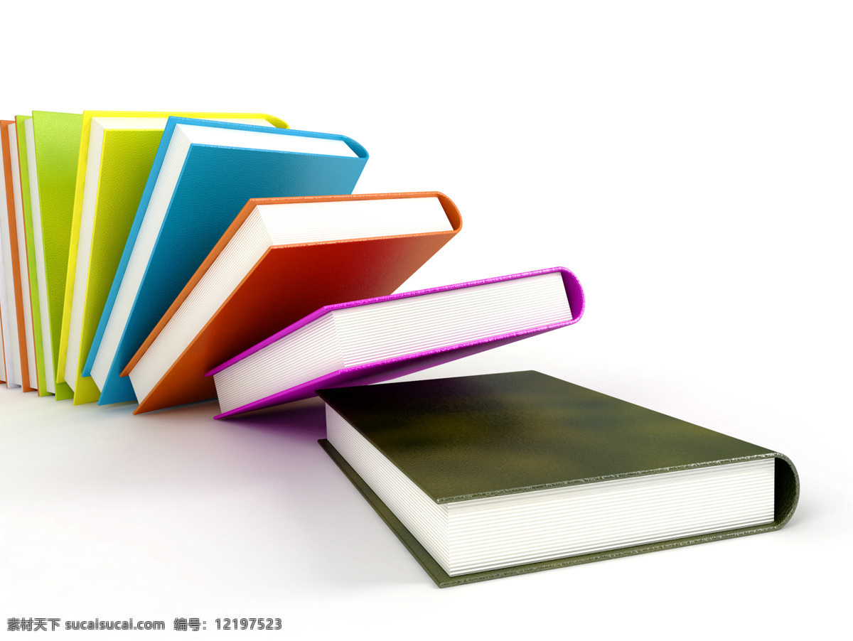 排 彩色 书本 很多书 新书 圣经 医书 故事 名著 文学作品 经典 一排书本 办公学习 生活百科 白色