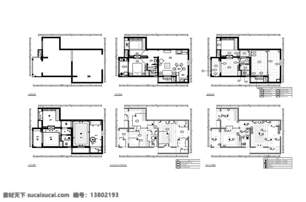 田园 风 两居室 户型 cad 施工图 平面 方案 施工图纸 两 室 厅 施工 图纸 多层 图 定制 高层 居室 平面图 居室布局定制