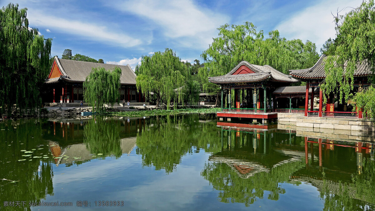 颐和 园中园 谐趣园 风景