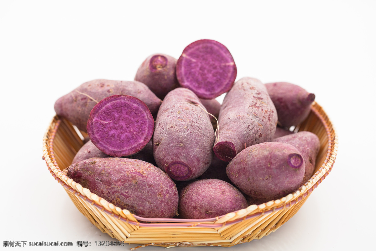 生紫薯 越南紫薯 苕薯 蔬菜 食物 食材 餐饮美食 食物原料 食物原料01