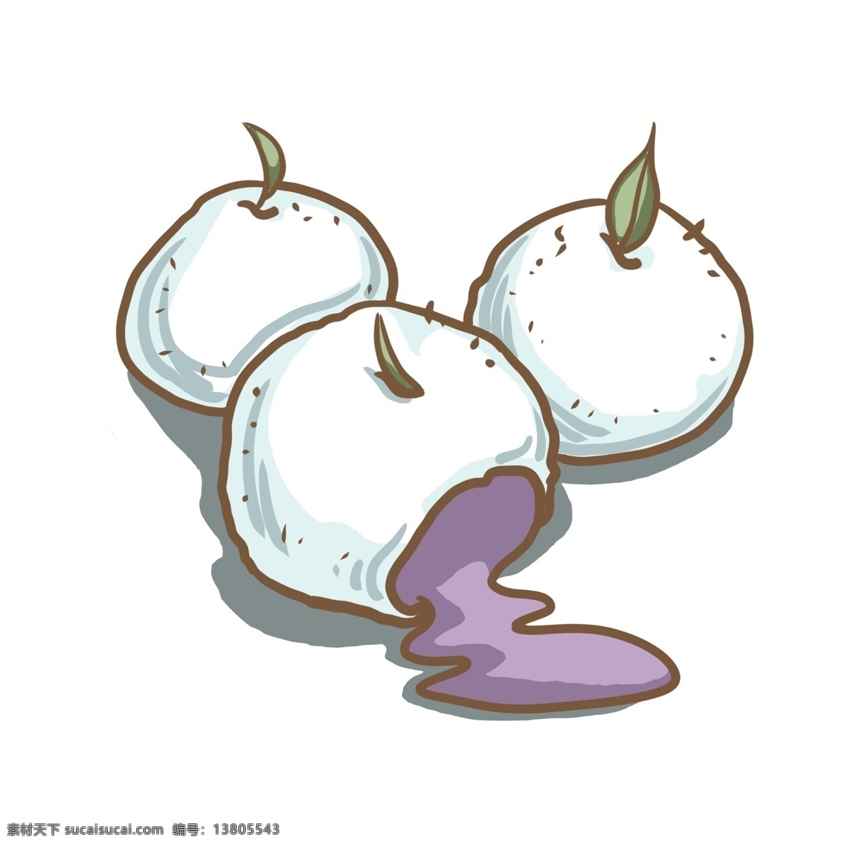紫色 糯米 糍 插画 紫色的糯米糍 营养糯米糍 创意糯米糍 立体糯米糍 新鲜的糯米糍 糯米糍插画