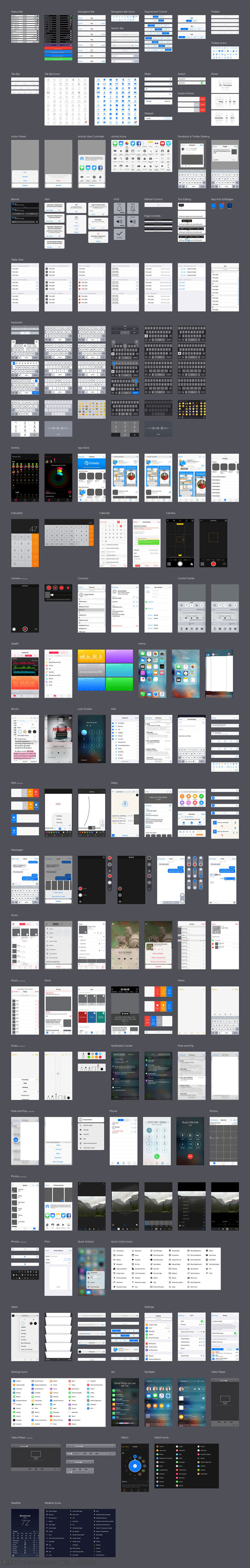 苹果 界面 包 移动 手机 app ui ios iphone 界面包